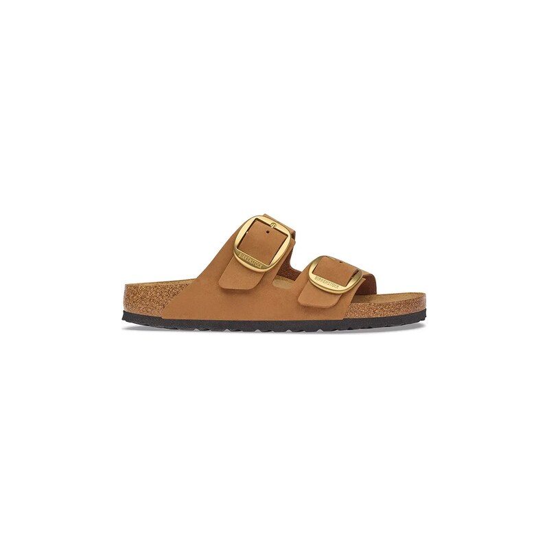 Birkenstock pantofle dámské Arizona Big Buckle Nubuck Leather