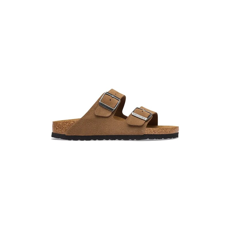 Birkenstock pantofle dámské semišové Arizona Suede Leather