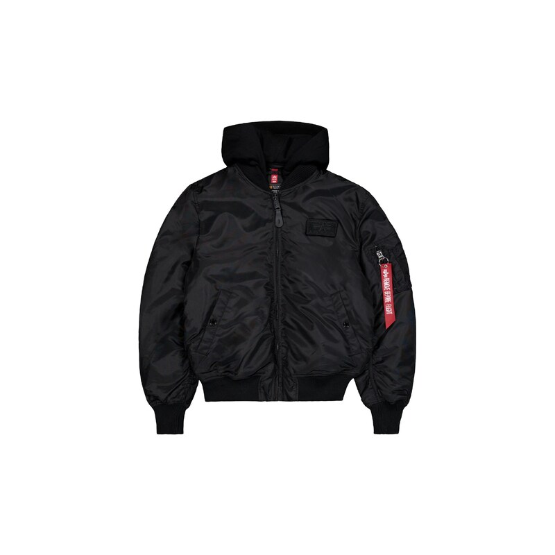 ALPHA INDUSTRIES Přechodná bunda MA-1 TT červená / černá / bílá