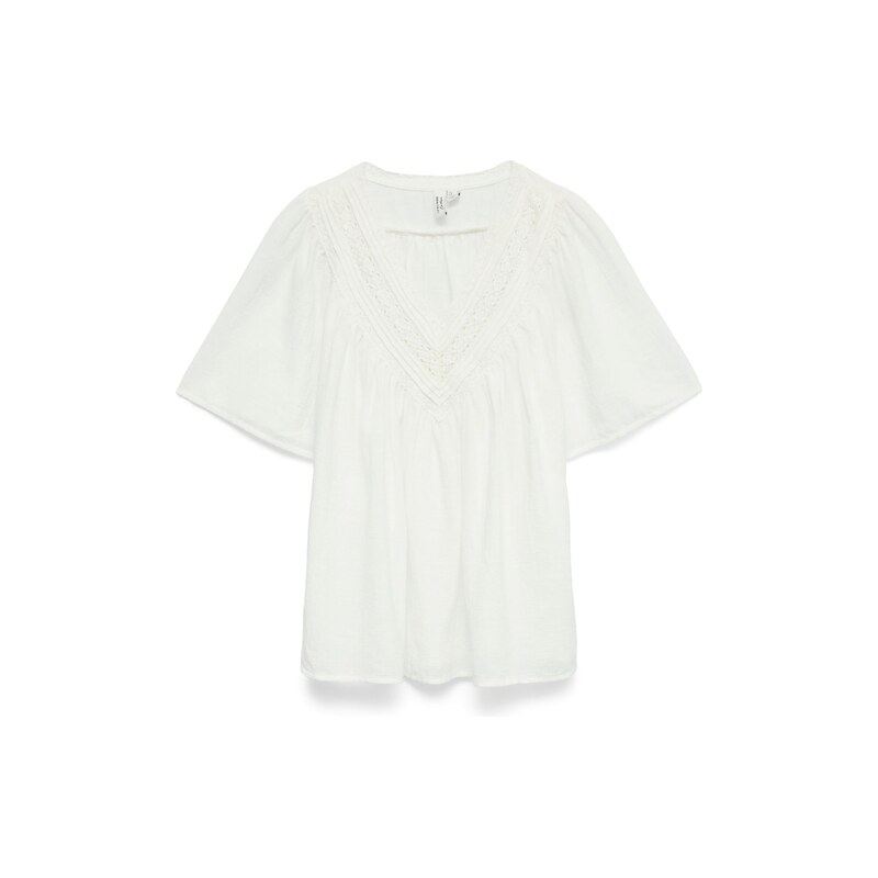 VERO MODA Halenka VMKARLA bílá