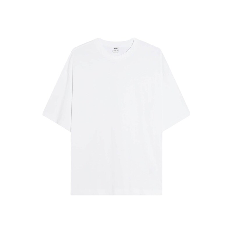 Bershka Tričko bílá