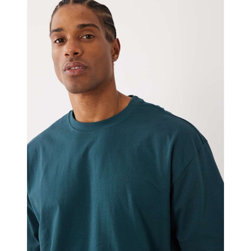 Cotton On everyday fit t-shirt in deep sea teal-Green