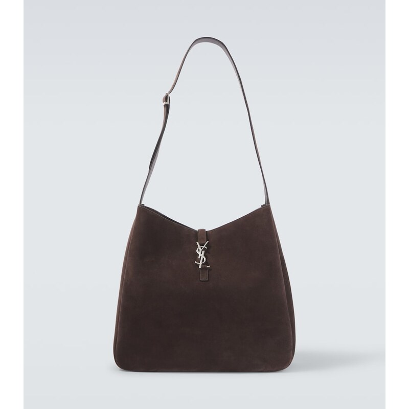 Saint Laurent Le 5 Ã 7 Maxi suede shoulder bag