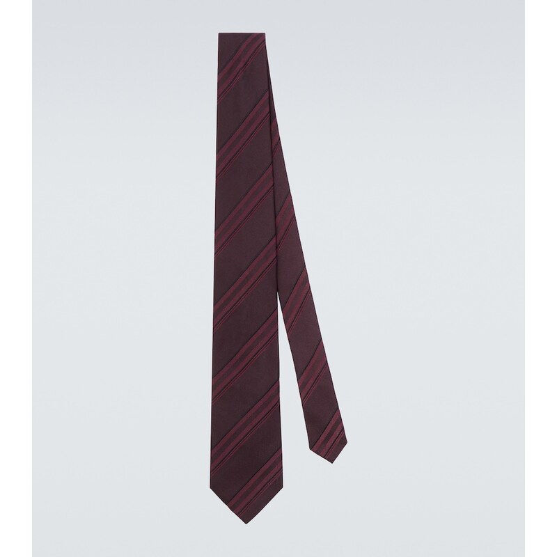 Brunello Cucinelli Striped silk tie