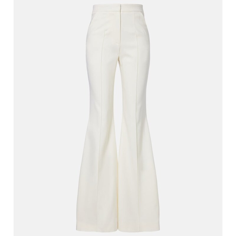 Costarellos Daline wool-blend flared pants