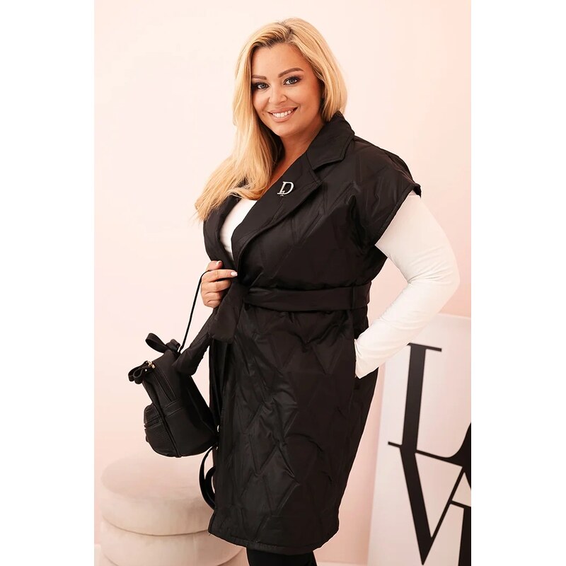 Kesi Dámská vesta Plus Size 5698