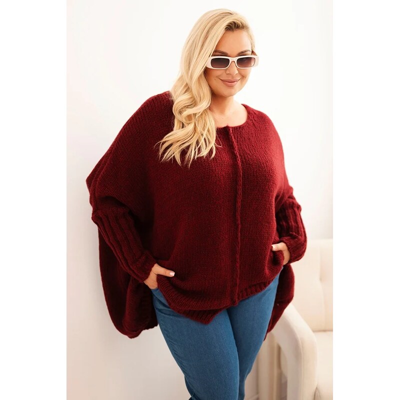 Kesi Dámský svetr Plus Size IT86