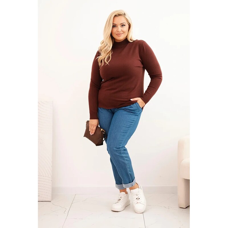 Kesi Dámský svetr Plus Size 1112