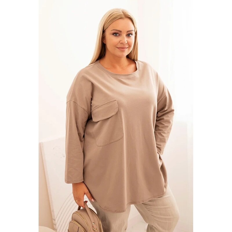 Kesi Dámské tričko Plus Size Hilda ART25210