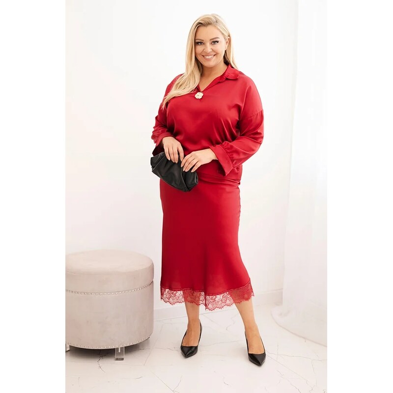 Kesi Dámský komplet Plus Size ART25697
