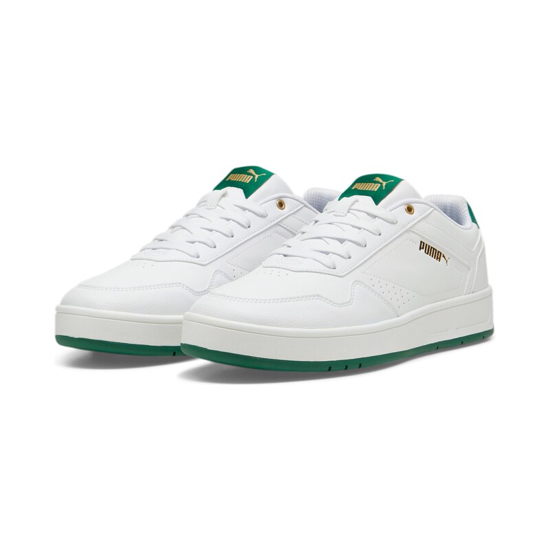 PUMA Tenisky Court Classic zelená / bílá