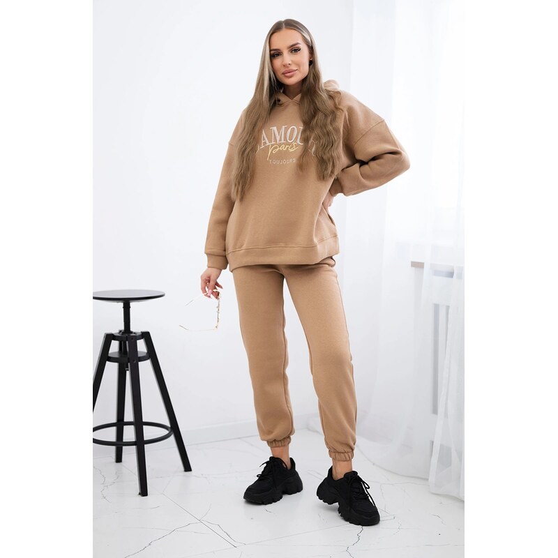 Kesi Zateplený set LAmour Camel
