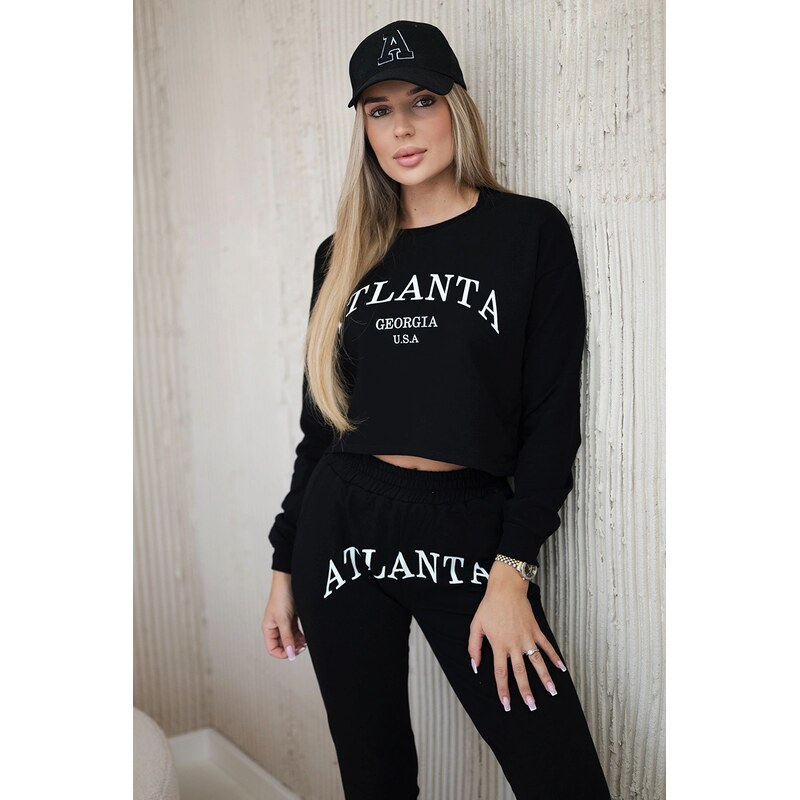 Kesi Set s černým potiskem Atlanta