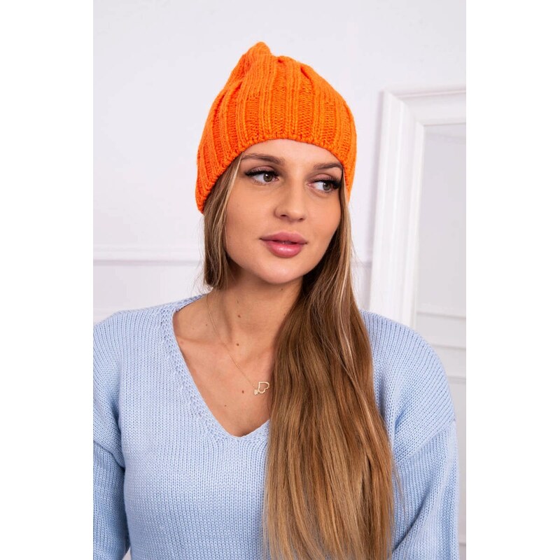 Kesi Fleecová čepice Ida K320 oranžová