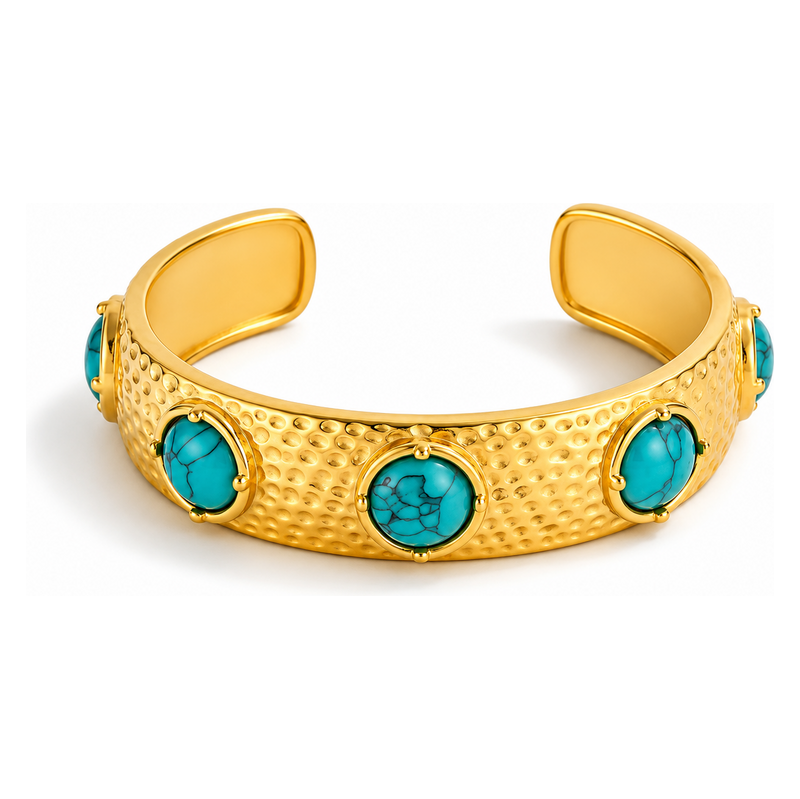 ELENYS Mare Luxe – pozlacený náramek 18K žluté zlato