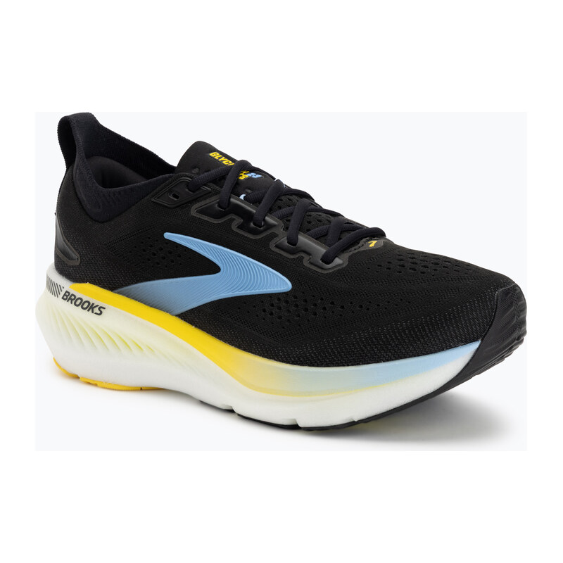 Pánské běžecké boty Brooks Glycerin GTS 23 black/cyber yellow