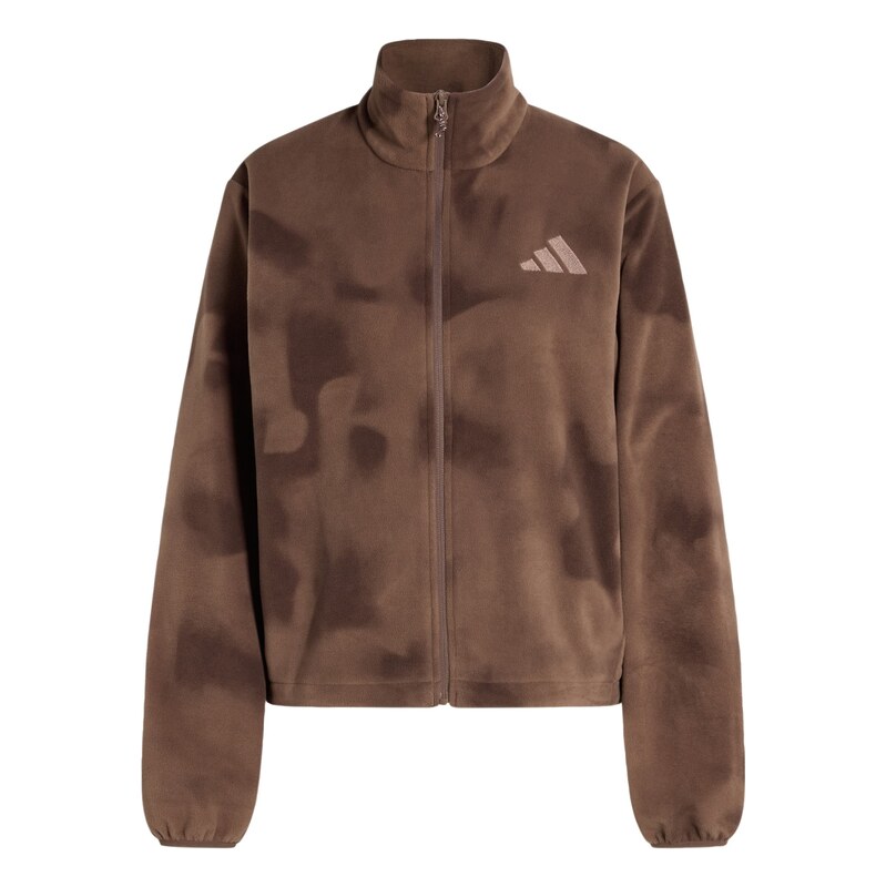 ADIDAS TERREX Funkční fleecová mikina hnědá / čokoládová