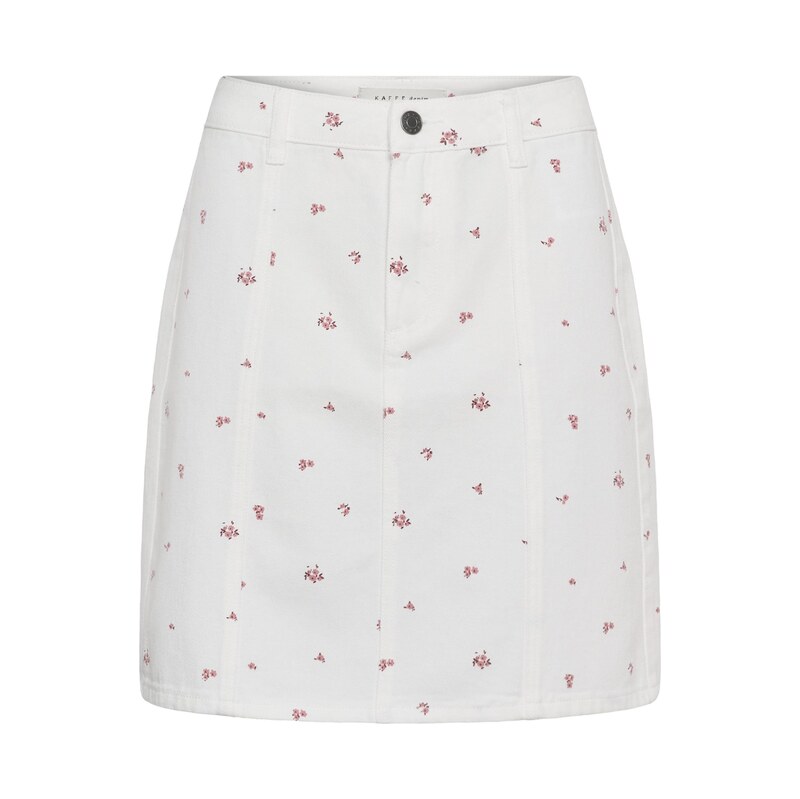 Kaffe Sukně lora pink / bílá