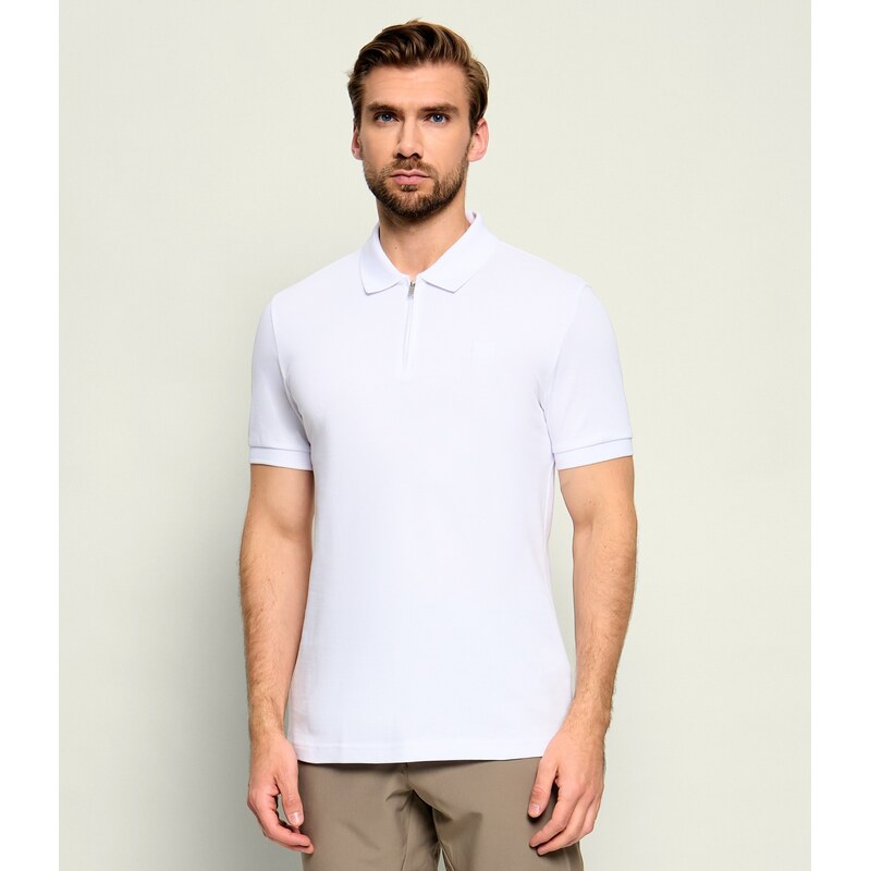 BOSS ORANGE Polokošile Passerzip | Slim Fit