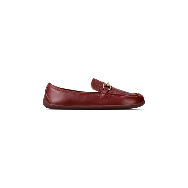 Barefoot mokasíny Be Lenka Divella - Burgundy