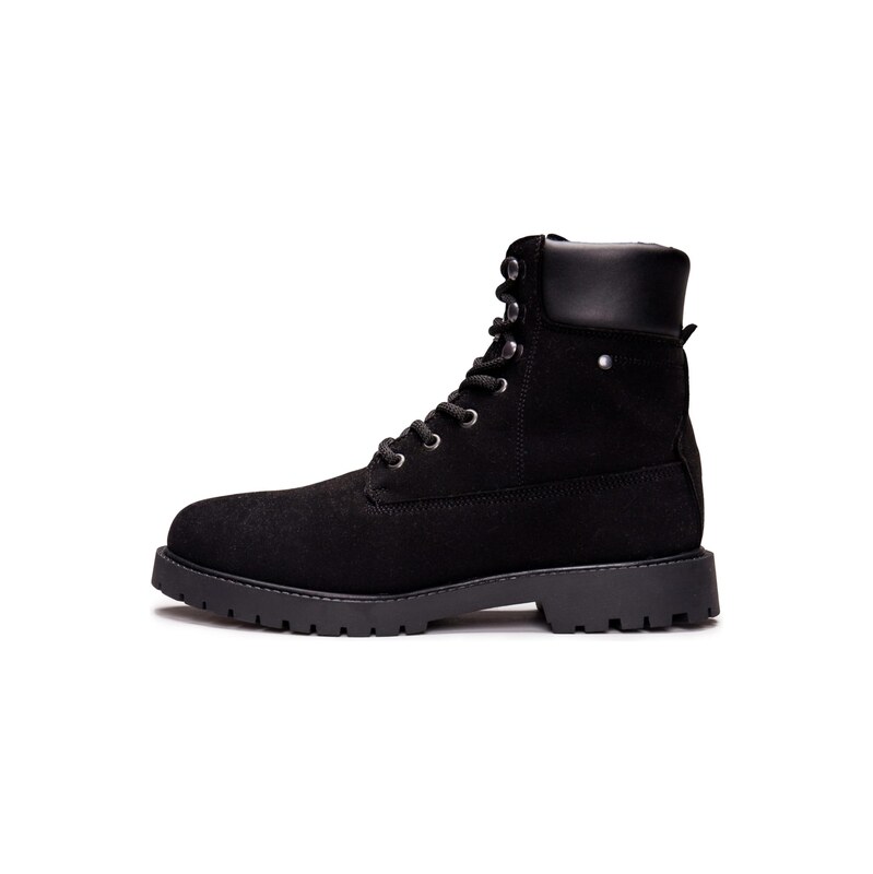 nae Vegan Shoes Šněrovací boty Gadea černá