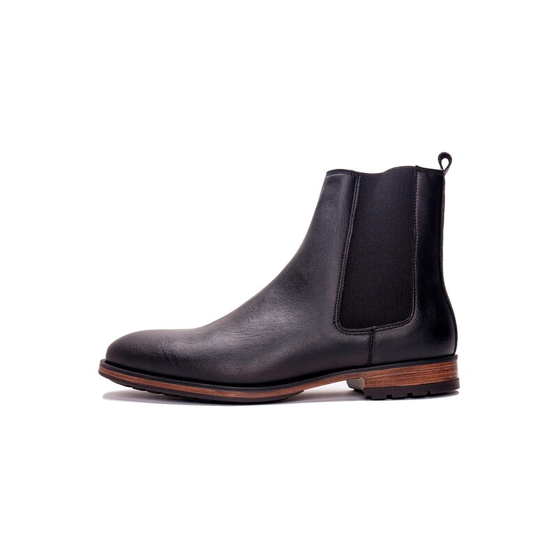 nae Vegan Shoes Chelsea boty Basti černá