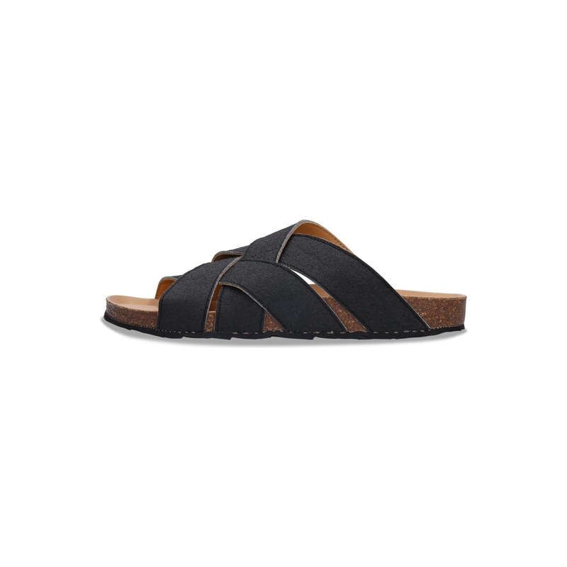 nae Vegan Shoes Pantofle TANNA černá