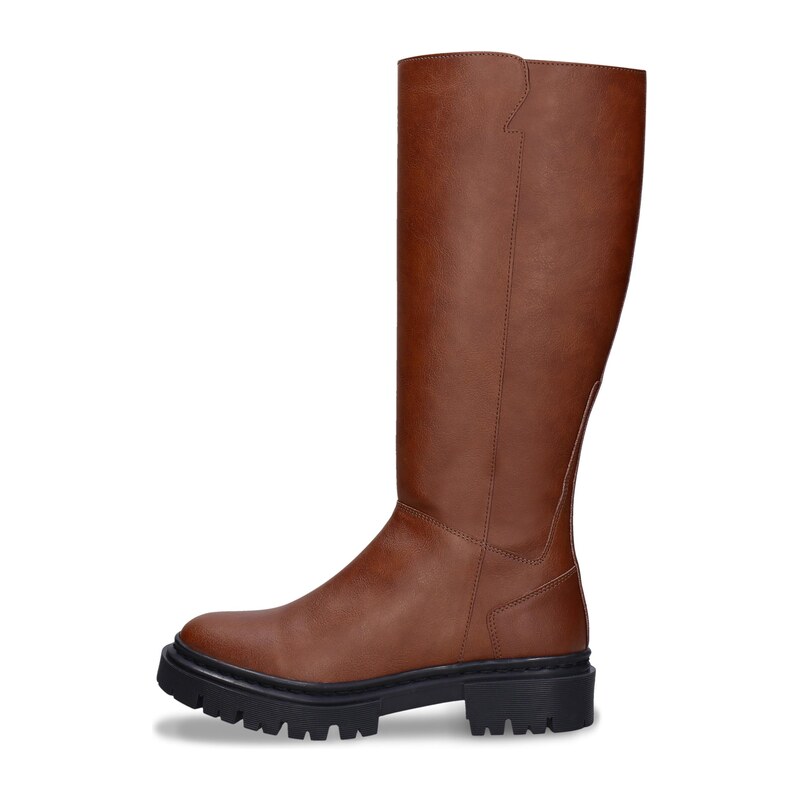 nae Vegan Shoes Kozačky Aurora B hnědá