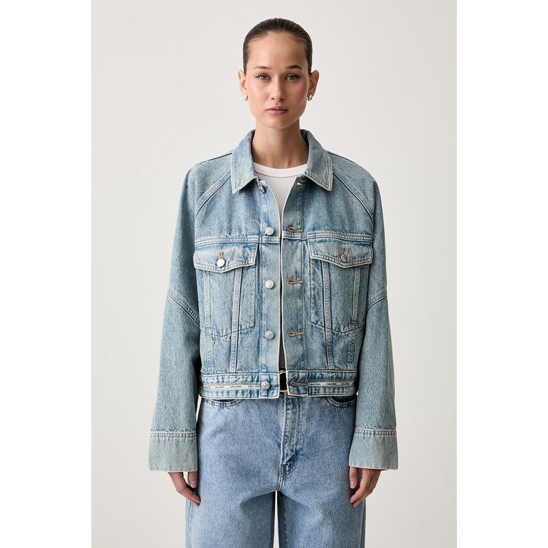 Calvin Klein Jeans dámská džínová bunda džínová