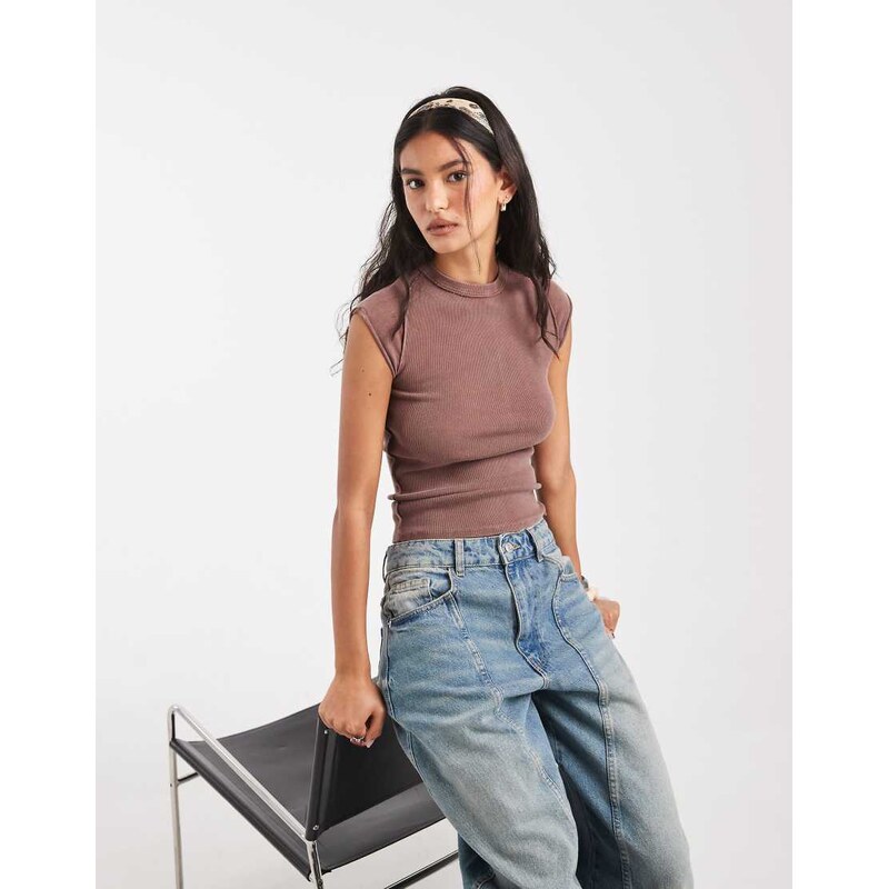 Free People Ever Had t-shirt in brunette-Brown