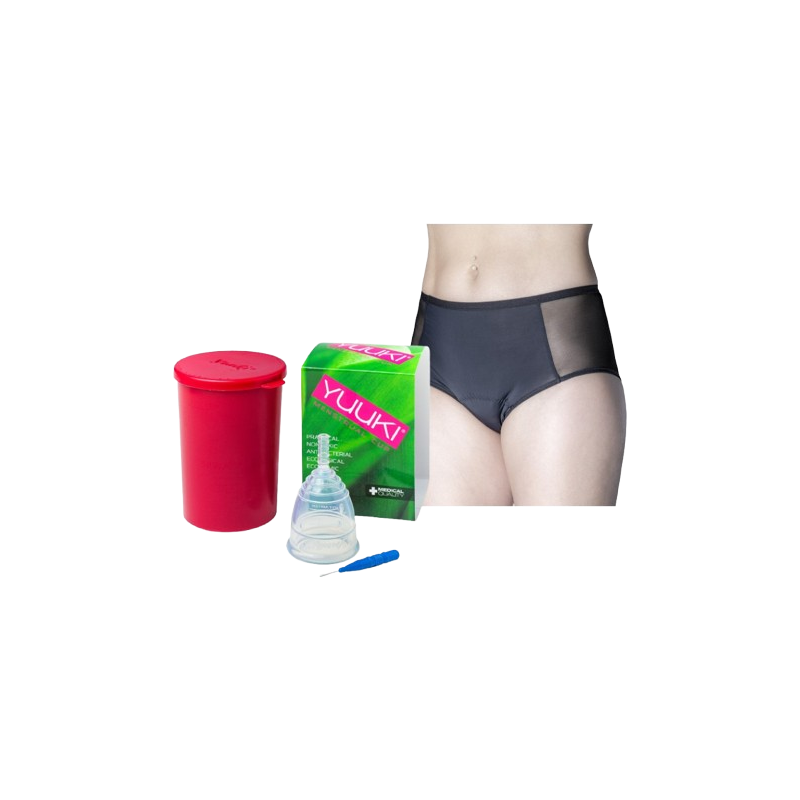 Yuuki Menstruační kalíšek + kalhotky Classic 2. velký kalíšek