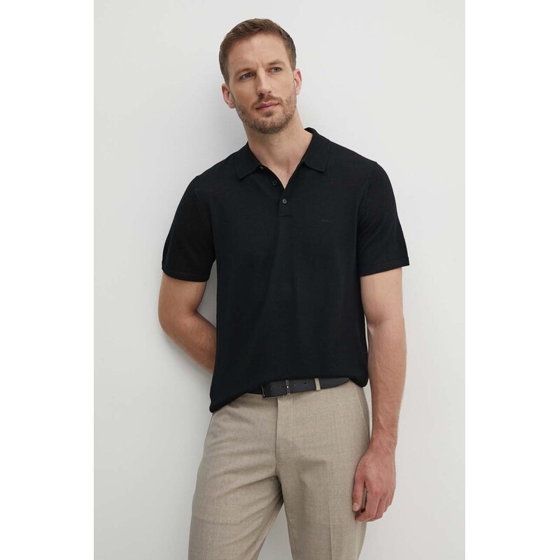 Michael Kors polo pánské vlněné
