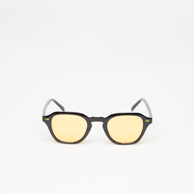 Sluneční brýle D.Franklin Ultra Light S Square Black / Yellow