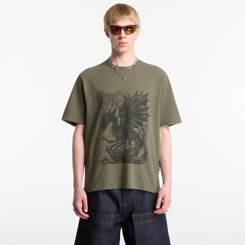Tričko Wasted Paris Balaur T-Shirt Olive Khaki XL