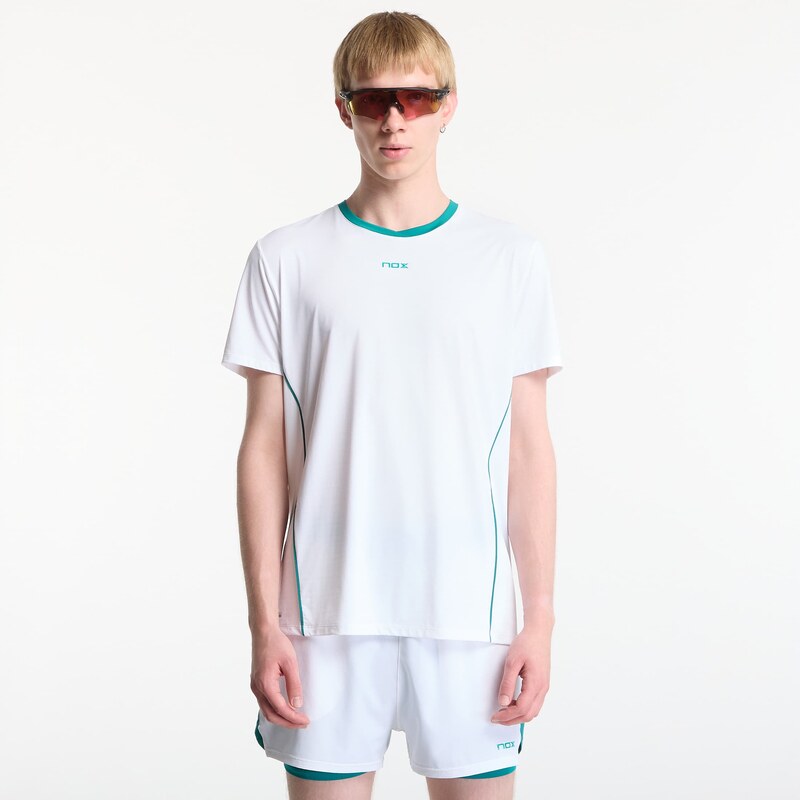 Tričko Nox Pro T-Shirt White/ Ivy Green XL