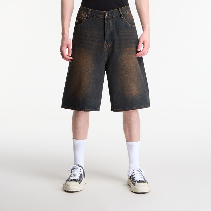 Šortky Wasted Paris Faded Casper Short Faded Brown 34