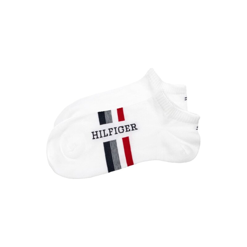 PONOŽKY CK A TH -Little italy Tommy Hilfiger pánské bílé ponožky