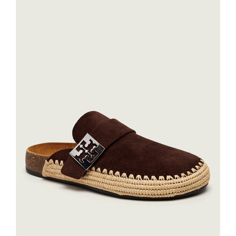 TORY BURCH Pantofle typu mules Mellow | semiš