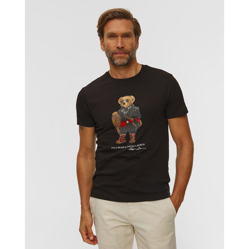 Černé Pánské Tričko Polo Ralph Lauren
