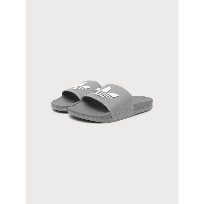 ADIDAS ORIGINALS Pantofle Adilette šedá / bílá