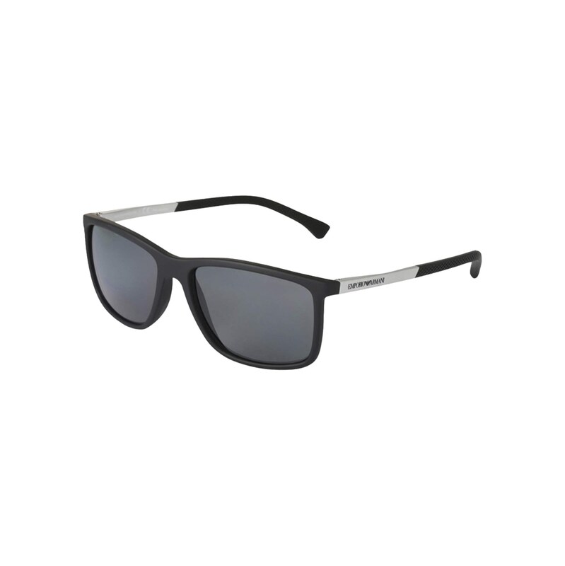 Emporio Armani Sluneční brýle 0EA4058 černá / stříbrná