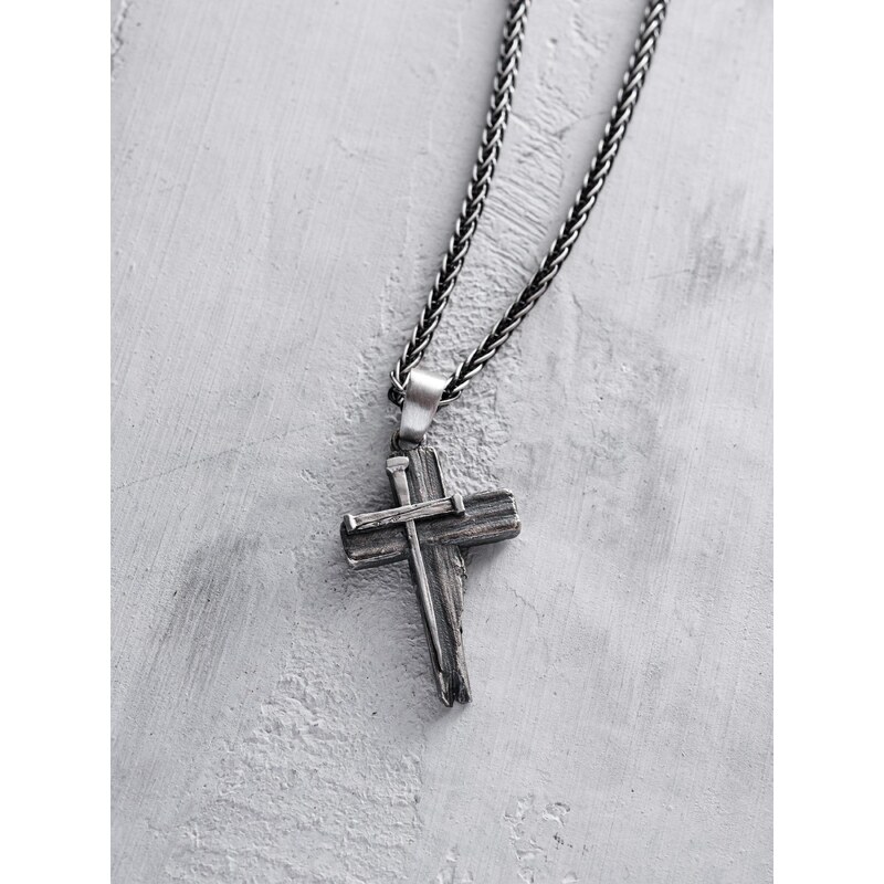 REYTEL Přívěsek TITLES CRUCIS stříbrná