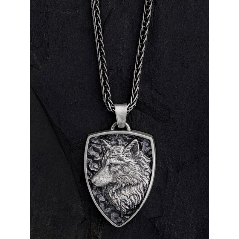 REYTEL Přívěsek WOLF stříbrná