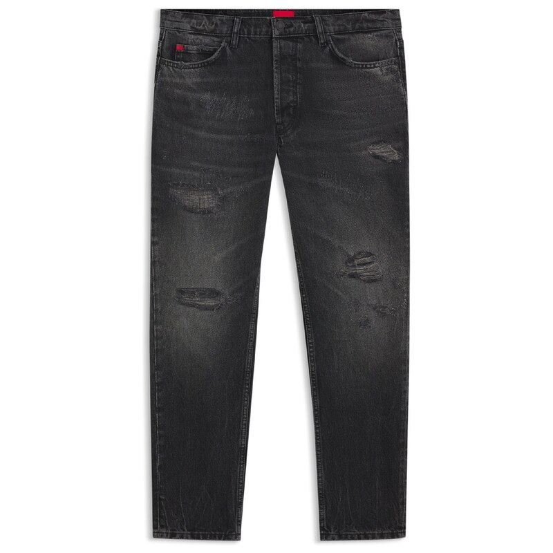 Džíny Hugo Medium Grey 4738470