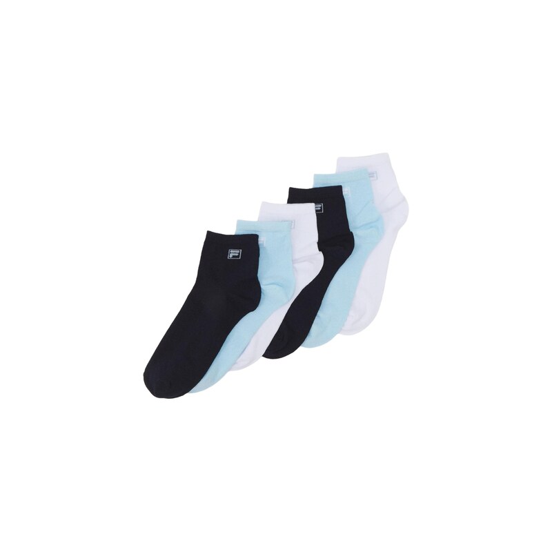 FILA Ponožky námořnická modř / červená / černá / offwhite