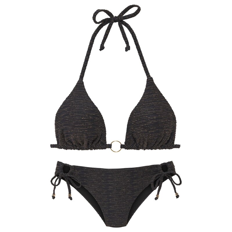 LASCANA Bikiny černá