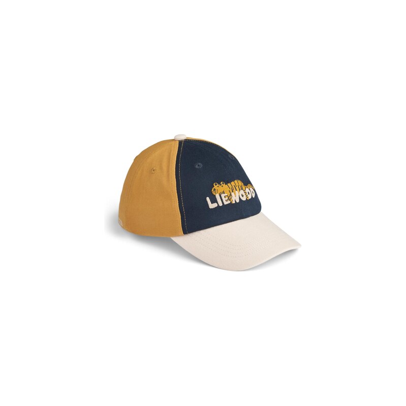 Liewood Klobouk Danny marine modrá / šafrán / offwhite