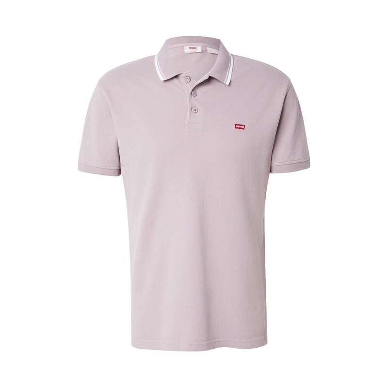 LEVIS  Tričko Housemark bledě fialová / bílá