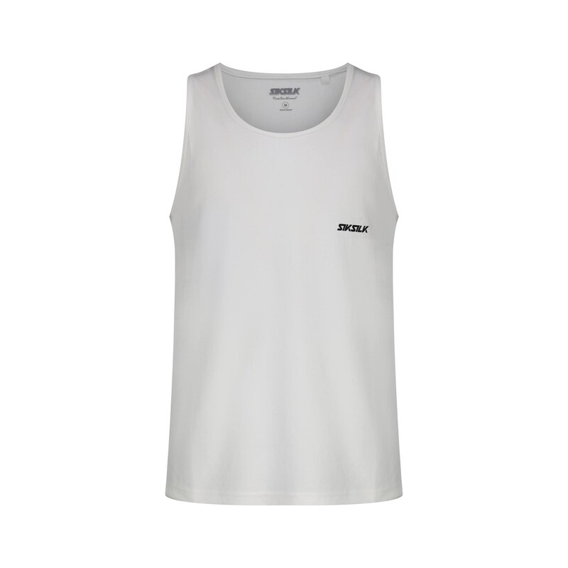 SikSilk Tričko černá / bílá