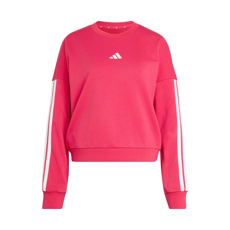 ADIDAS SPORTSWEAR Sportovní mikina malinová / bílá